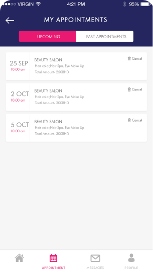 Beauty Salon App