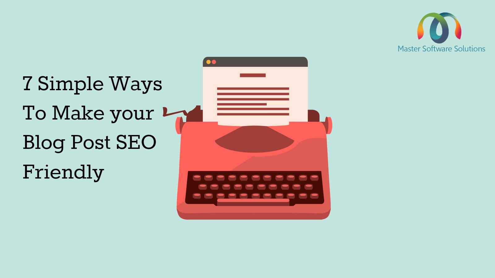 SEO Friendly Blog Post 