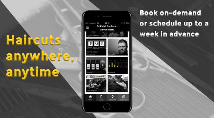 on demand Apps for Haircuts
