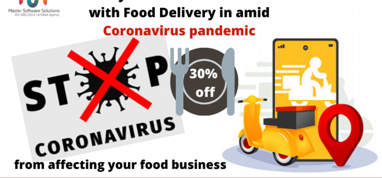 Food Delivery App - Coronavirus Outbreak
