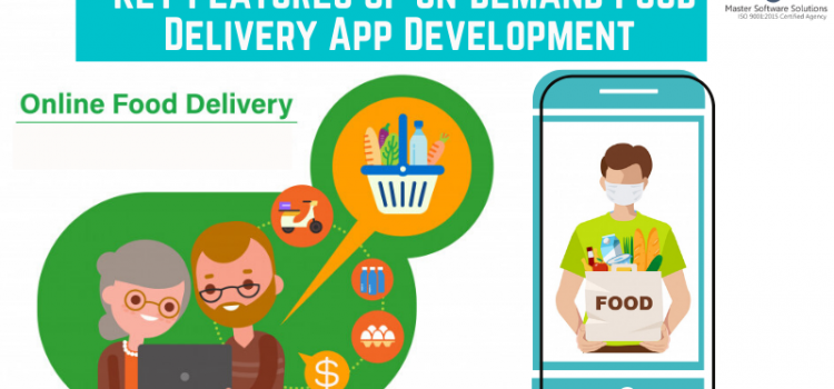 On-demand Food Delivery App Development Key Features - Master Software Solutions