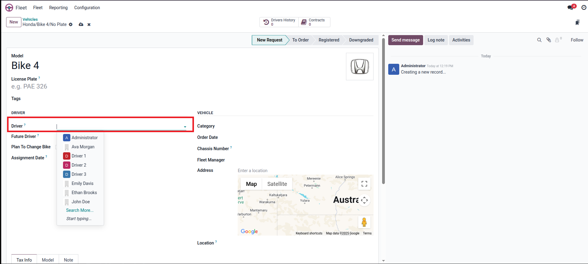 mss, ravi garg, odoo erp, route optimization, sales module, create order