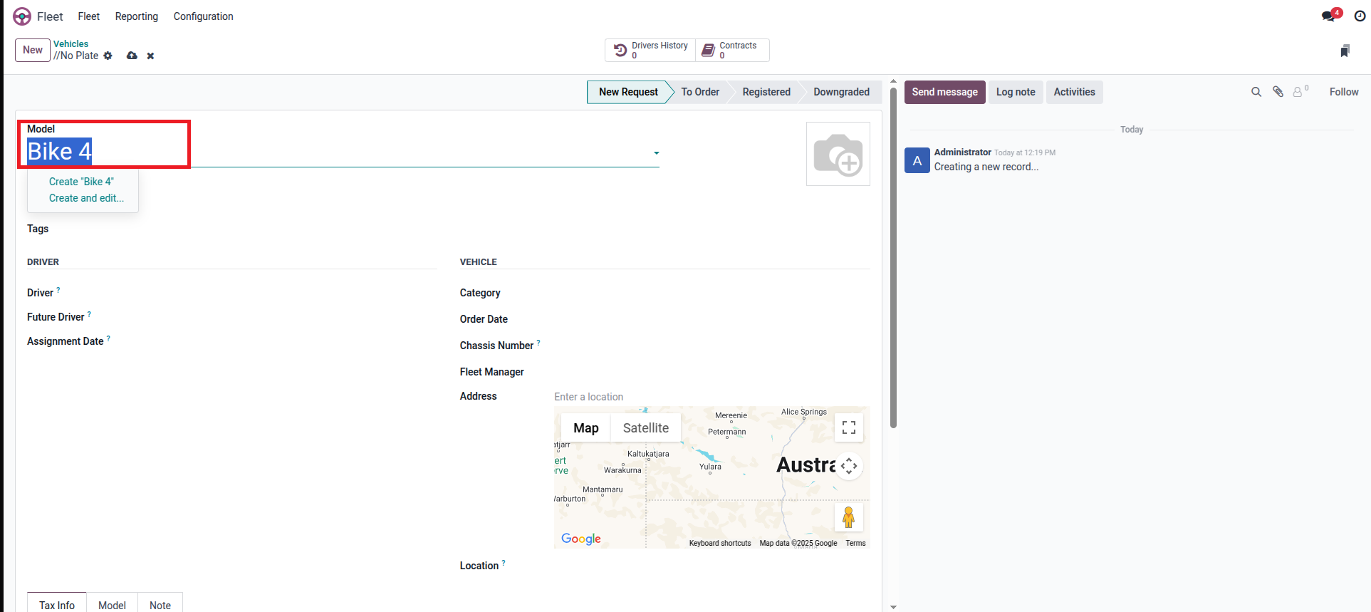 mss, ravi garg, odoo erp, route optimization, sales module, create order