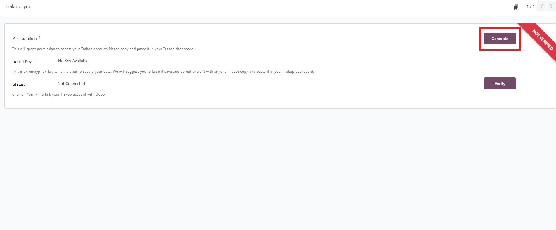 mss, ravi garg, odoo erp, rTrakop sync, sync access token