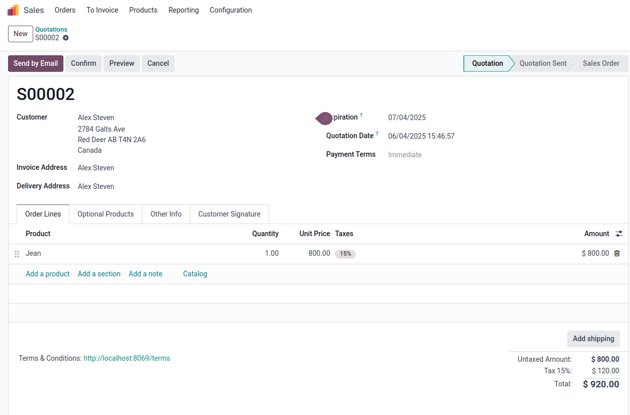 mss, ravi garg, odoo erp, Overdue Payment, Sales Order