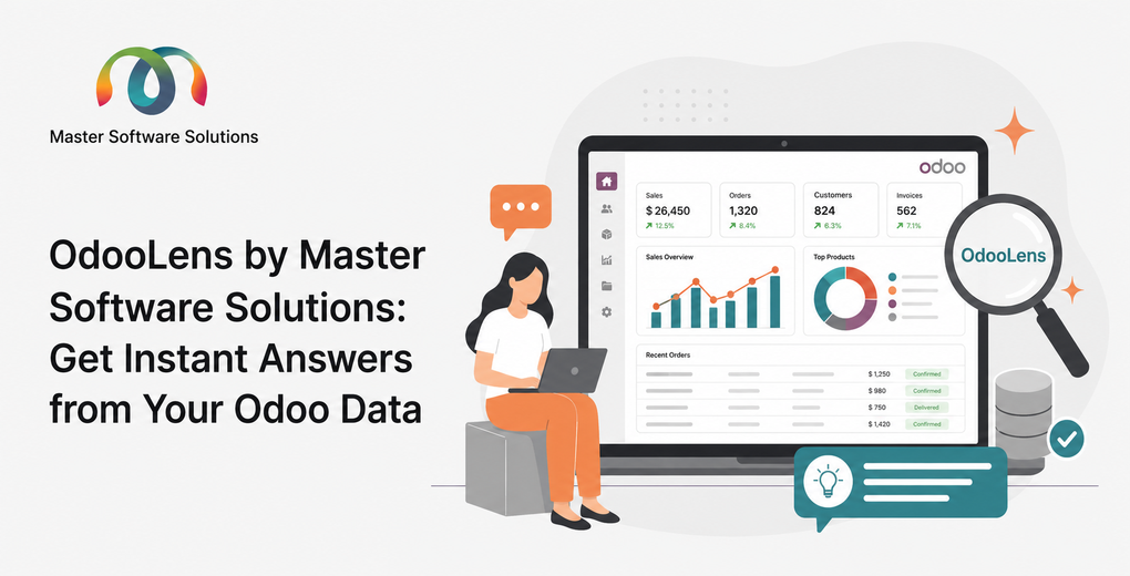 OdooLens by Master Software Solutions Get Instant Answers from Your Odoo Data